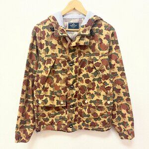 GRN Standard Of Earth Tokyo Camo Zipper Hoodie Jacket Mens Size 2